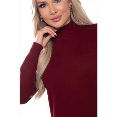 Водолазка Осенняя история (бордовая) Б14542-20М