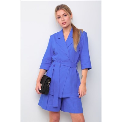 Andrea Fashion 6 василек, Жакет,  Шорты