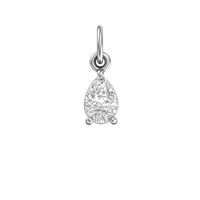 Подвеска из серебра куб.циркон., ЗК0400677