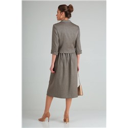 Viola Style 2655-1 серый, Юбка,  Жакет