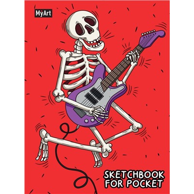 MyArt. Sketchbook for Pocket. Рок гитара