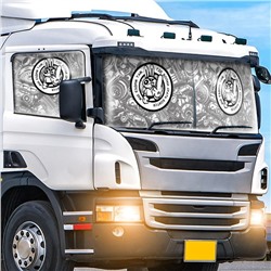 Автошторы Надписи Мы ездим там