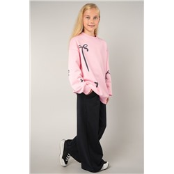 Свитшот оверсайз для девочки из футера трехнитки Happyfox