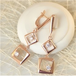 Серьги позолота H01-15234