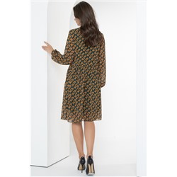 Платье В тренде (шифон, геометрия)