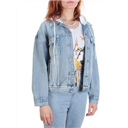 J7732 BLUE Куртка джинсовая женская YI SUO (100% хлопок) размер L - 46/48 российский