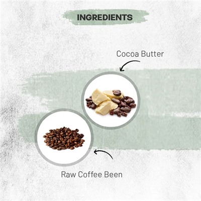 RAW COFFEE Face Wash, Luster (КОФЕ травяной гель для умывания без сульфатов и парабенов С ЭКСТРАКТОМ КАКАО, Ластер), 110 мл.