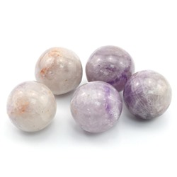 Шар из аметиста, диаметр 46-48мм, 140гр, сорт 2