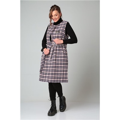 Michel chic 356 фиолет_белый, Жилет