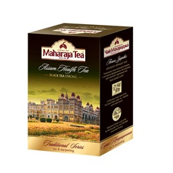ASSAM HEALTH LEAF Black Tea Strong, Maharaja Tea (АССАМ ЗДОРОВЬЕ черный крепкий чай, Махараджа чай), 100 г.