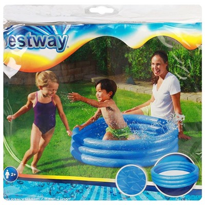 Бассейн Bestway Сияние 2+ 102*25см / пакет 51024 АКЦИЯ! СКИДКА 10%