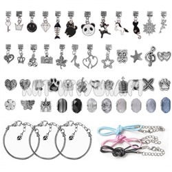 Набор для создания браслетов 66 дет. BLACK UNICORN RL065, RL065