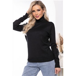 Водолазка Зимняя история (черная) Б14537-20М