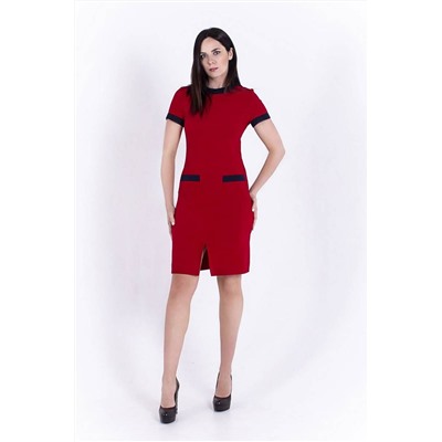 SW Moda 01-200 красный, Платье