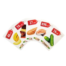Настольная игра «Денежка. Играем в магазин. Покупаем продукты»
