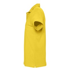 Рубашка поло мужская Spring 210, желтая