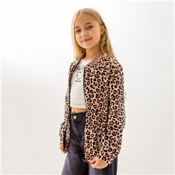 Джемпер для девочки Леопард
