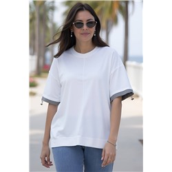 Блуза Софья (белая) Б13940-1М