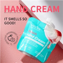 Sadoer Питательный и восстанавливающий крем для рук Peach Hand Cream