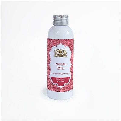 NEEM Body Oil, Indibird (Масло НИМ, Для проблемной кожи, Индибёрд), 150 мл.
