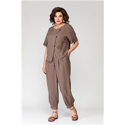 Michel chic 1337 коричневый, Брюки,  Жакет