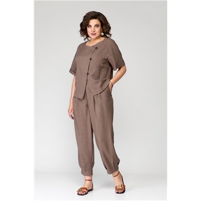 Michel chic 1337 коричневый, Брюки,  Жакет
