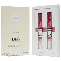 Подарочный набор 2х15мл Dolce & Gabbana 3 L'Imperatrice eau de toilette for women