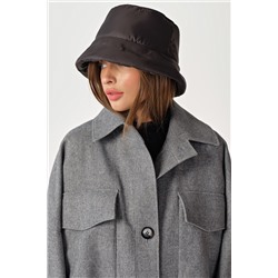 Панама тёплая зимняя черная