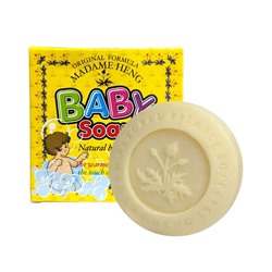 BABY SOAP Natural Balance, Madame Heng (Детское мыло С РОМАШКОЙ И КУРКУМОЙ, Мадам Хенг), 150 г.