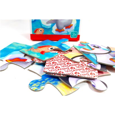 Пазл First Puzzle «Пингвиненок» 9 элементов