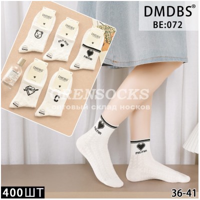 ЖЕНСКИЕ НОСКИ С УЗОРОМ ХЛОПОК ОТЛИЧНОГО КАЧЕСТВА DMDBS BE072