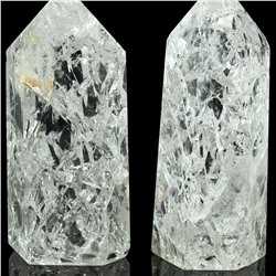 Кристалл из сахарного кварца "Карандаш" 24*25*70мм, 80-89г