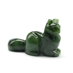 Кошка из нефрита 77*31*46мм, 107г