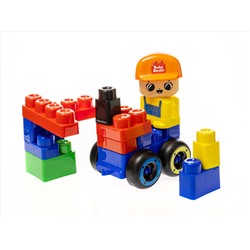 Конструктор пластиковый «На стройке» 21 деталь Baby Blocks