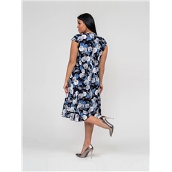 Сарафан женский Текс-Плюс, цвет синий белый
