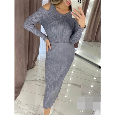 Костюм с юбкой 829753