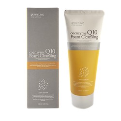 3W CLINIC Пенка д/умывания с коэнзимом омолаж.  Coenzyme Q10 Cliansing Foam 100мл АКЦИЯ! СКИДКА 20%
