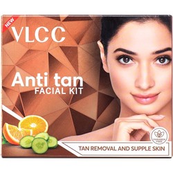 ANTI TAN FACIAL KIT Tan Removal and Supple Skin, VLCC (ПРОТИВ ЗАГАРА набор - Уменьшение загара и упругость кожи, подвергшейся воздействию солнца), 60 г. (6x10 г.)