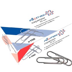 Скрепки 25мм 100шт. Attomex 4135300