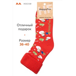 Махровые носки Happyfox