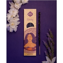 5 Elements Line Incense stick Clarity QUEEN OF THE NIGHT AND LAVENDER, Sagrada Madre (Благовония серии 5 Элементов ЭФИР - ЯСНОСТЬ, Саграда Мадре), уп. 6 палочек