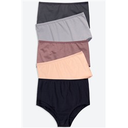 Женские трусы-слипы с высокой посадкой 5шт. Happyfox