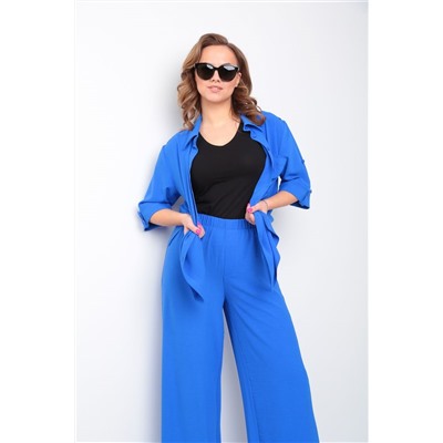 Andrea Fashion 3 василёк, Брюки,  Рубашка