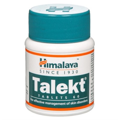 TALEKT, Himalaya (ТАЛЕКТ, Лечение заболеваний кожи и дерматита, Хималая), 60 таб.