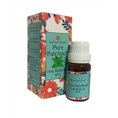 PURE PATCHOULI Pure Aroma Oil, Garden Fresh (ЧИСТЫЙ ПАЧУЛИ, чистое ароматическое масло, Гарден Фреш), 10 мл.