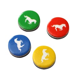 Магнитная игра в жестяной коробке «Большие гонки. Скачки»