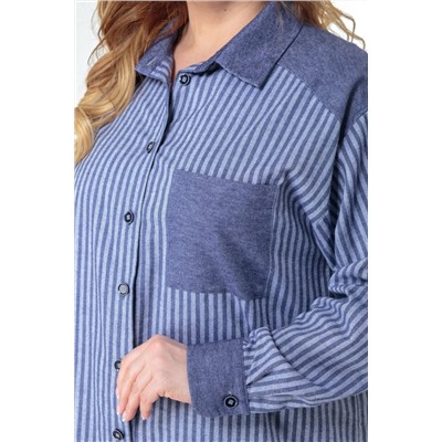 Anelli 996 джинс+полоска, Брюки,  Блуза