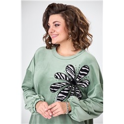 Romanovich Style 2-2417 олива, Брюки,  Джемпер