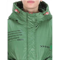 005 GREEN Куртка демисезонная женская (100 гр. синтепон) размер 2XL(50) - 56 российский