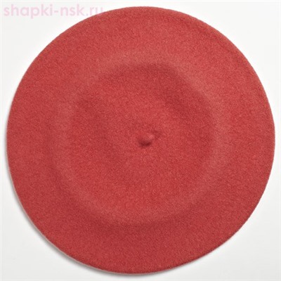 Берет фетр без отделки флис 115 Берет женский флис (58-59)